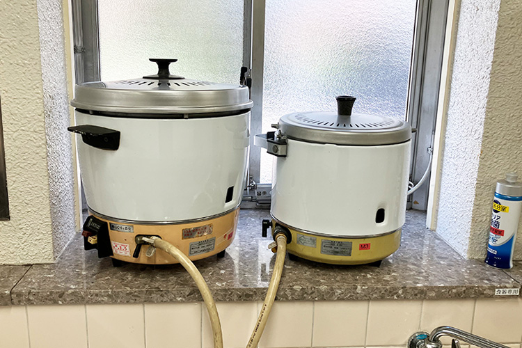 調理室 ガス炊飯器 三田分室 目黒区 田道住区センター