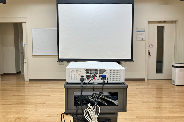 ビデオプロジェクター 三田分室別館 目黒区 田道住区センター